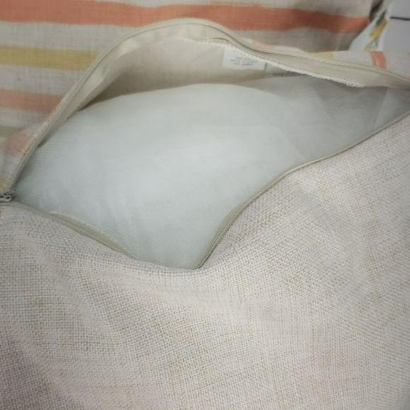 Garden Party Pastel‎ Striped Throw Pillows - Picture 6 of 6